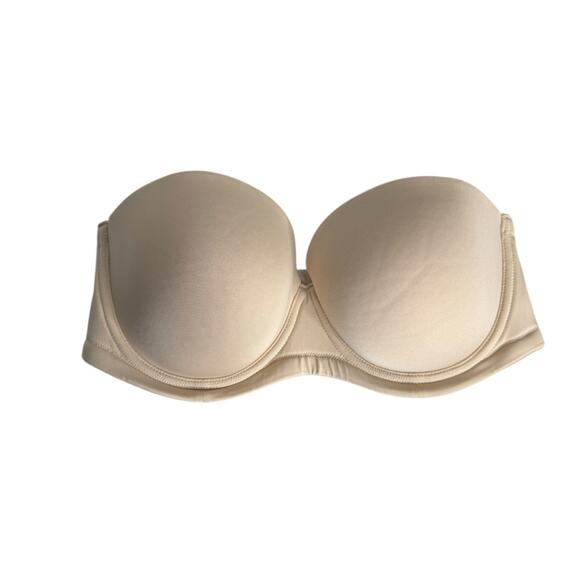 Wacoal Red Carpet Wired Strapless Bra in Natural Nude Women’s Size‎ 36DD - Picture 1 of 7